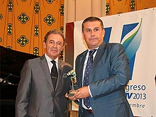 D. Jos� Luis Prieto Otero, Presidente de UNAV y D. Jes�s Arce, Consejer�a de Turismo (Director de Marketing)