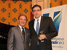 D. Jos� Luis Prieto Otero, Presidente de UNAV y D. Josep Garc�a, Aon Taeds (en representaci�n de ARAG)
