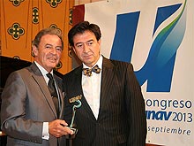 D. Jos� Luis Prieto Otero, Presidente de UNAV y D. Manuel L�pez, Intermundial Seguros (Consejero Delegado)