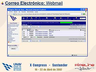 Soluciones tecnológicas para agencias de viajes - Congreso Unav 2007