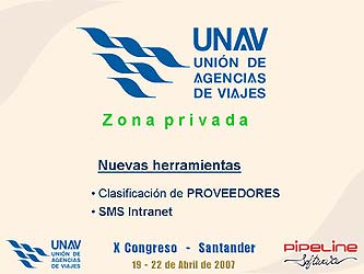 Soluciones tecnológicas para agencias de viajes - Congreso Unav 2007