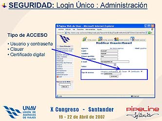 Soluciones tecnológicas para agencias de viajes - Congreso Unav 2007