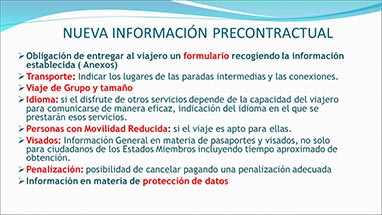 OBLIGACIONES DE LAS AGENCIAS DE VIAJES COMO CONSECUENCIA DE LA TRANSPOSICIN DE LA DIRECTIVA DE VIAJES COMBINADOS