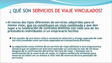 OBLIGACIONES DE LAS AGENCIAS DE VIAJES COMO CONSECUENCIA DE LA TRANSPOSICI�N DE LA DIRECTIVA DE VIAJES COMBINADOS