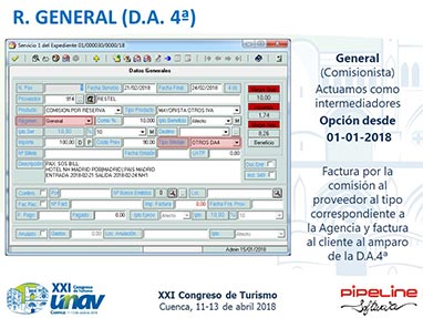 Modificaci�n de la Disposici�n Adicional 4� del Reglamento de Facturaci�n. Posibilidad de emitir facturas para documentar determinadas operaciones en las que las Agencias de Viajes operan en nombre y por cuenta del proveedor