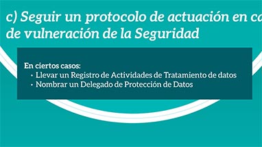 Tratamiento y posibles sanciones en la protecci�n de datos