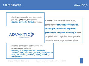 Obtencin de Certificados PCI/DSS necesarios para el mantenimiento de la Licencia IATA.