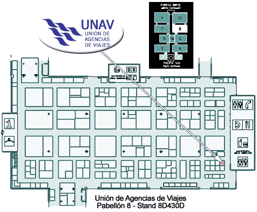 Stand de UNAV en FITUR 2004